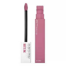 Batom Líquido Matte Ink Pink 180 Maybelline Acabamento Fosco Cor Rosa