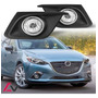 For Mazda 2 2010-2015 Clear Lens Pair Bumper Fog Lights  Yyr
