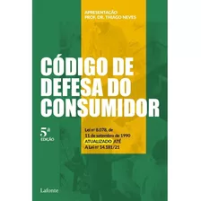 Livro Código De Defesa Do Consumidor Atualizado 2021 (novo)