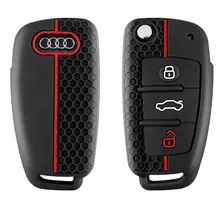 Capa Capinha Chave Silicone Audi A1 A3 Q3 Tt Rs3 Q7