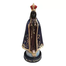 Nossa Senhora Aparecida Imagem Resina 15 Cm 