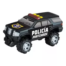 Matchbox Vehiculo De Emergencia Policia Con Luz Y Sonido