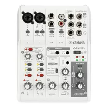 Consola E Interfaz De Audio Usb Yamaha Ag06 Mk2 White