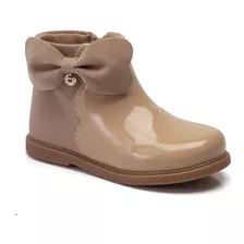 Bota Infantil Klin Miss Fashion Menina Nude