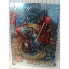 Tarjeta X Men Fleer Ultra Omega Red.super Villian