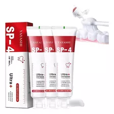 3x Creme Dental Probiótico Sp-4 Para Clareamento