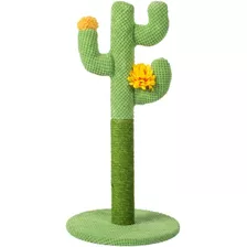 Arranhador Pra Gatos 60cm Super Resistente Gato Cactus Cacto