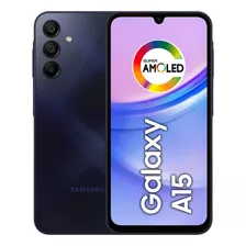 Samsung Galaxy A15 256gb 8gb Ram 4g Dual Sim Cor Azul Escuro