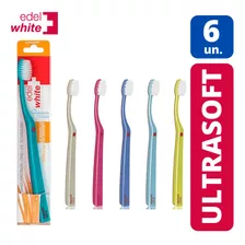 Kit - 6x Escova Ultra Soft - Edel White