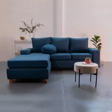 Sillon Sofa Cama 3 Cuerpos Diseño En Pana Malaga Living