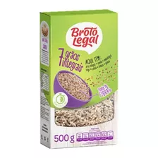 Arroz Integral 7 Grãos Broto Legal 500gr - Kit Com 3