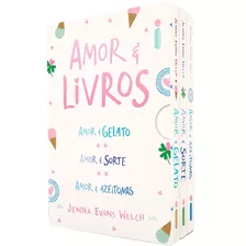 Box Amor E Livros Trilogia Para Adolescentes Romance Ficção