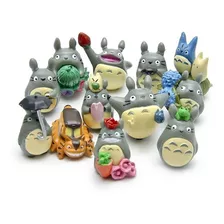 Miniatura Meu Amigo Totoro Com 12 Miniaturas Miyazaki P/entg