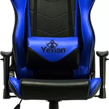 Silla Gamer Yeyian Ysgc1150a Cadira 1150 Reclinable 4d Azul