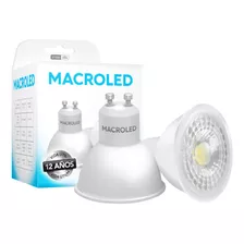 Dicroica Led Eco Dimerizable 7w Macroled - Blanco, Frío