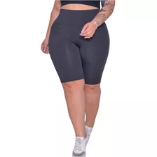 Bermuda Legging Fitness Ciclista Plus Size Short