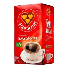 Café 3 Corazones Molido Tostado Sin Azucar Pack X 3 