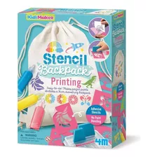 Kit Estampado Tula - 6 Stencils - Niños Niñas - Marca: 4m