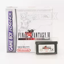 Final Fantasy 6 Vi Gba Re-pro Español Ingles Ff6 Caja Custom