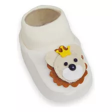 Pantufa Meia - Sapatinho Infantil Realeza