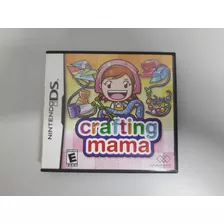 Crafting Mama Ds Original Completo Com Manual Nintendo