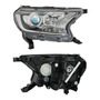 Faros Led Alta Intensidad Marco Azul Ford Ranger Y Bronco