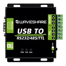 Waveshare Convertidor Aislado Industrial Usb A Rs232 / Rs485