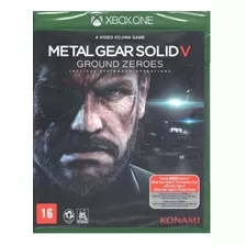 Metal Gear Solid V Ground Zero Xbox One Mídia Física Lacrado