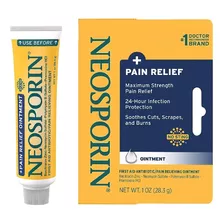 Crema Unguento Neosporin + Pain Relief 1 Oz