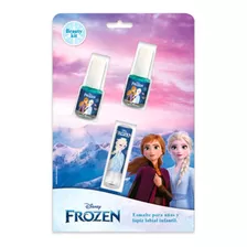 Maquillaje Infantil Labial+2 Esmaltes Frozen Jactans 95453