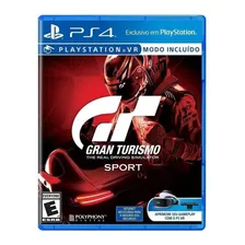 Gran Turismo Sport Standard Edition Sony Ps4 Físico