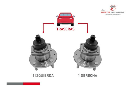 Par 2 Maza Balero Trasera Izq Der Gm Epica 2004 A 2010 C/abs Foto 2