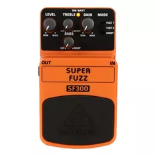 Pedal Super Fuzz Behringer Sf300 Guitarra Baixo Violão