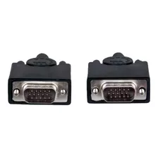 Cable Monitor Svga Manhattan 5mm Hd15m-m 1.8 M Fer 371315