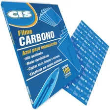 Carbono Azul Filme A4 Cis Pct C/100 Folhas