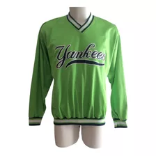 Sudadera New York Yankees Verde Starter Años 90 Vintage 
