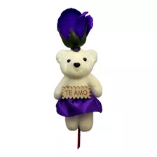  Rosa Oso De Peluche Pack 12 Te Amo Feliz Dia Madre Padre