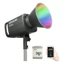 Iluminador Led Amaran 300c Rgb, Luz Continua, 300 W, Marco De Luz Única, Color Gris, 110 V/220 V