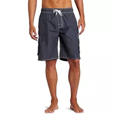 Kanu Surf Male.s Barracuda Trunk, Carbón De Leña, Grande