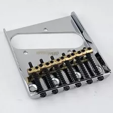 Puente Guitarra Wilkinson Wot02 Telecaster Cromado 6 Selleta