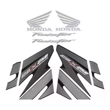 Jogo Kit Adesivos Honda Cbx 250 Twister 2007 Preta - Lb10047