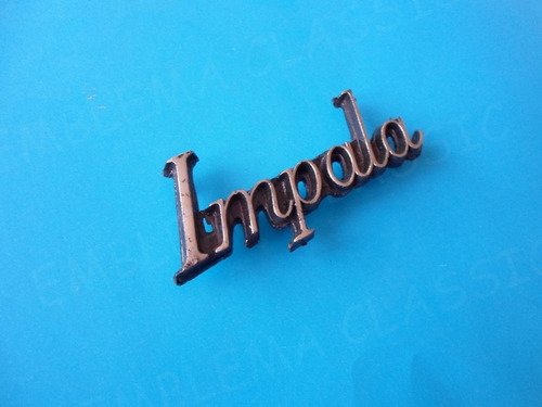 Emblema Impala Chevrolet Clasico Foto 2