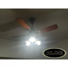 Ventilador De Techo Alce Completo Funcionando Con Zumbido