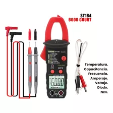 Pinza Amperimetrica Aneng St184. Capacitancia, Temperatura.