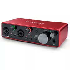 Interface De Grabación Focusrite Scarlett 2i2 3ra Gen Usb