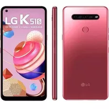 Smartphone LG K51s - Vermelho - 64gb - 4g - Ram 3gb - 6.5 
