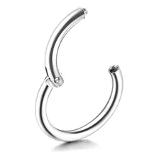 Click Piercing Argola Para Nariz Orelha Aço Cirurgico