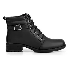 Bota Coturno Feminino Salto Baixo