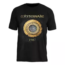 Camiseta Banda Whitesnake - 1987 Original Oficina Rock