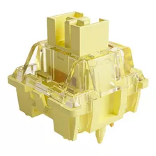 Switch De Teclado Akko Cream Yellow Pro V3 Linear Kit 45 Un